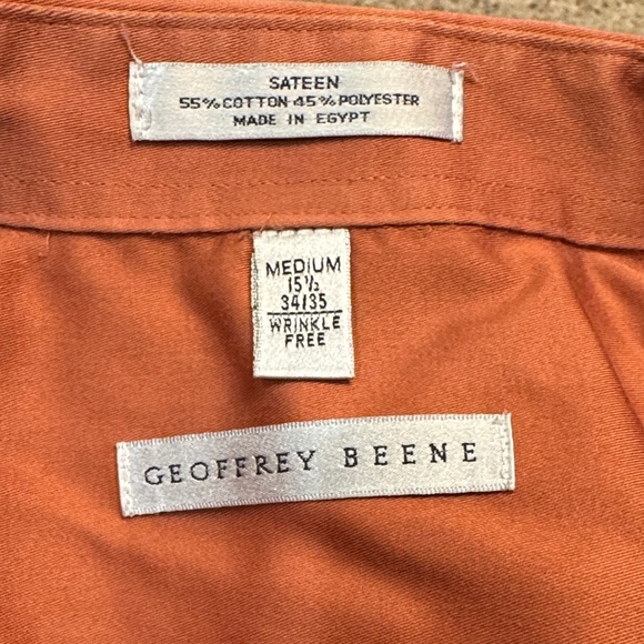 Geoffrey Beene Men's Rust Shirt Jacket - Picture 6 of 6